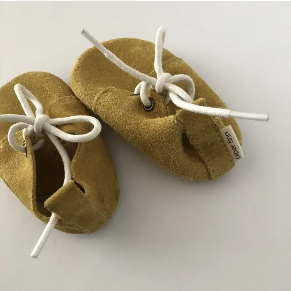 Piper Finn Suede Oxford Soft Sole Shoes